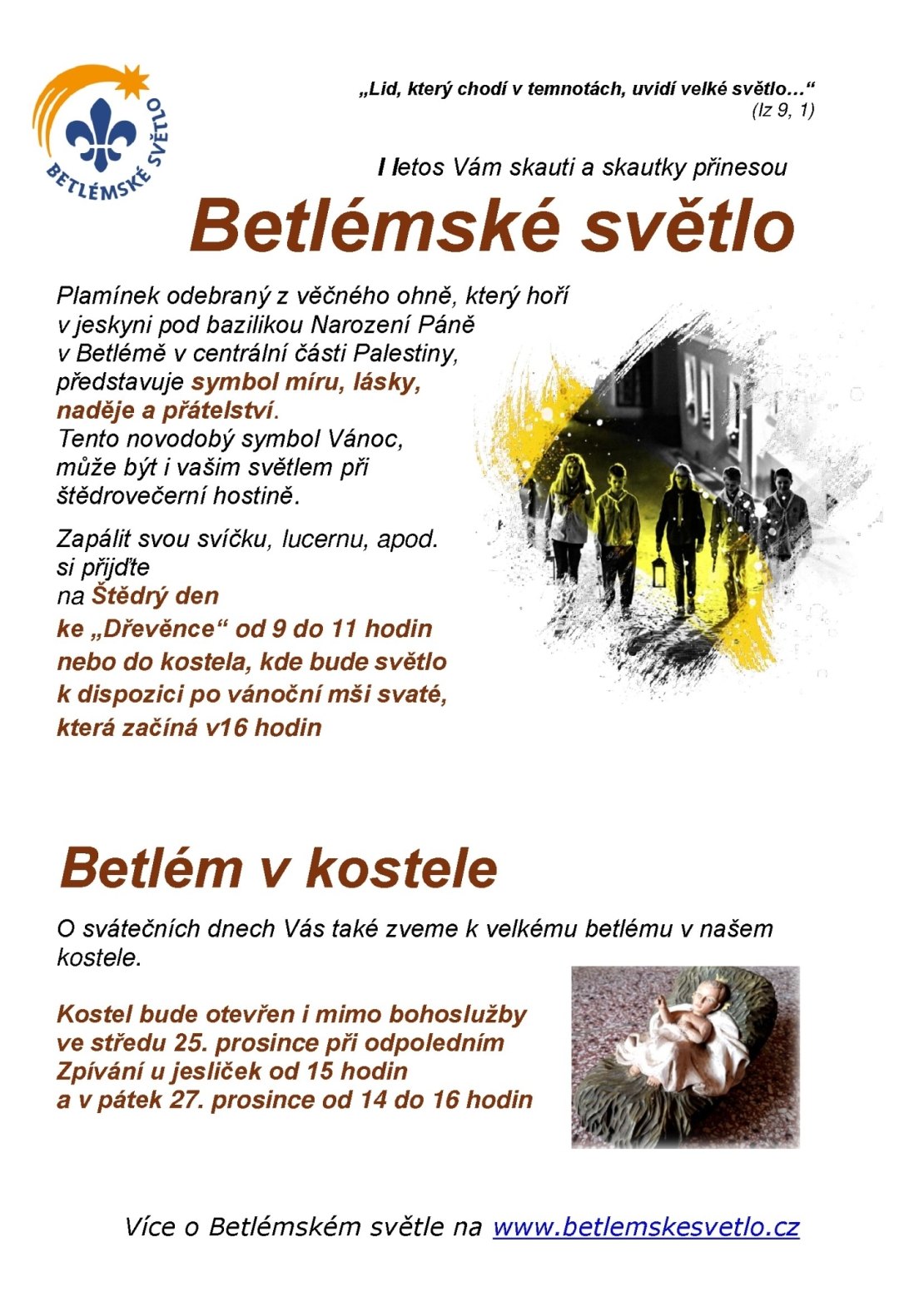 Betlémské světlo